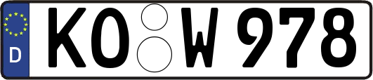 KO-W978