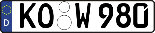 KO-W980