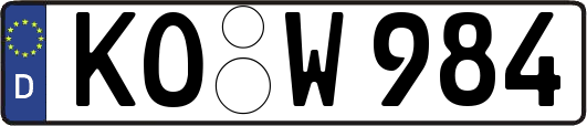 KO-W984