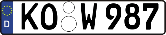 KO-W987