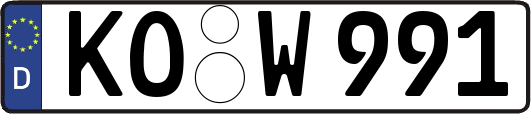 KO-W991