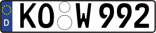KO-W992