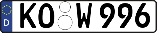 KO-W996