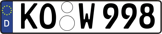 KO-W998