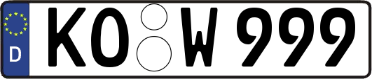 KO-W999