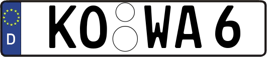 KO-WA6