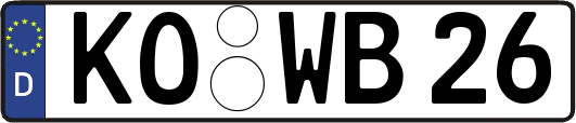 KO-WB26