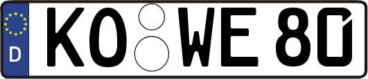 KO-WE80