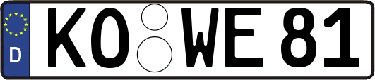 KO-WE81