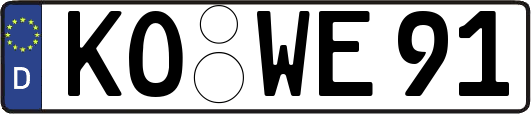 KO-WE91