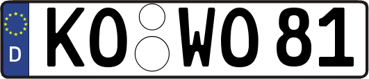 KO-WO81
