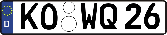 KO-WQ26