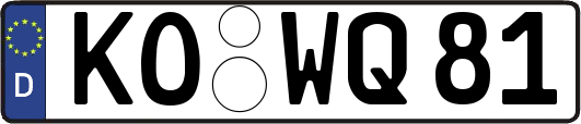 KO-WQ81