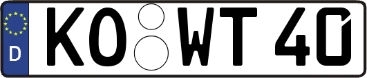 KO-WT40