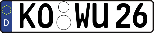 KO-WU26
