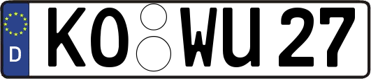 KO-WU27