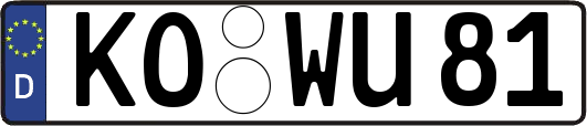KO-WU81