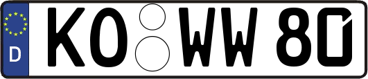 KO-WW80