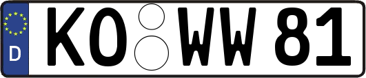 KO-WW81