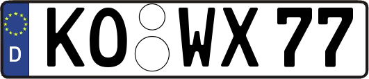 KO-WX77