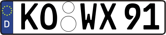 KO-WX91