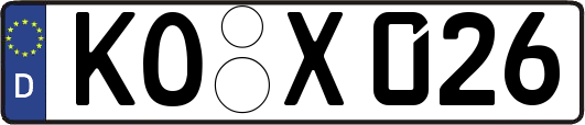 KO-X026