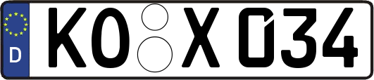 KO-X034