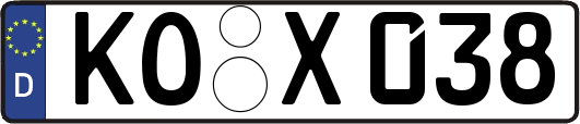 KO-X038