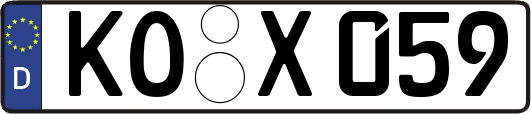 KO-X059