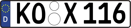 KO-X116