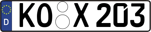 KO-X203