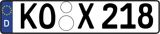 KO-X218