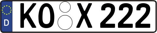 KO-X222