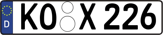 KO-X226