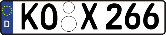 KO-X266