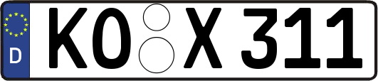 KO-X311
