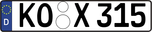 KO-X315