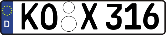 KO-X316