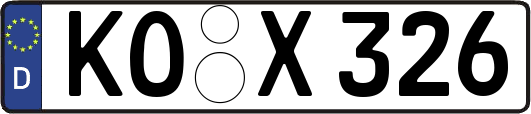KO-X326