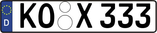 KO-X333