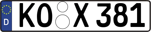 KO-X381