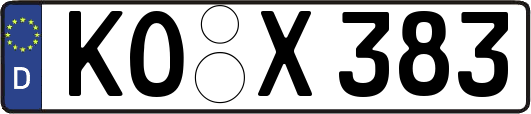 KO-X383