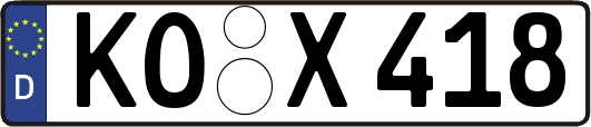 KO-X418