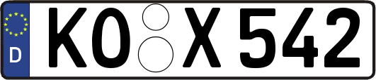 KO-X542