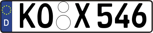 KO-X546