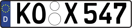 KO-X547