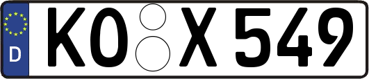 KO-X549
