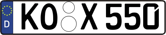 KO-X550