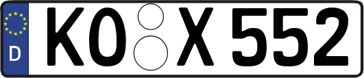 KO-X552