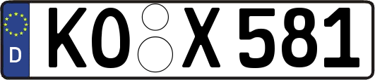KO-X581